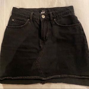 Urban Outfitters Black Denim Skirt